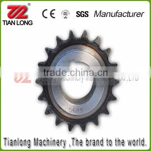 C45 Steel 3300297900 S689 Roller Timing Crank Sprocket/Kettenrad/Pinon/Pignon/Roda Dentada Wheel With 12.7mm Pitch 18 Teeth thumbnail-1