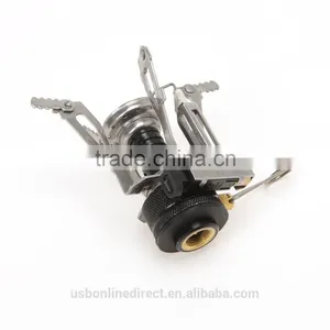 Mini Stove Portable Outdoor Picnic Gas Stove Foldable Camping Stove Steel Ultralight Backpacking Canister thumbnail-4