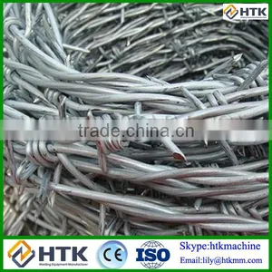 New Premium All Kinds of Galvanized Barbed Wire for Protection thumbnail-4