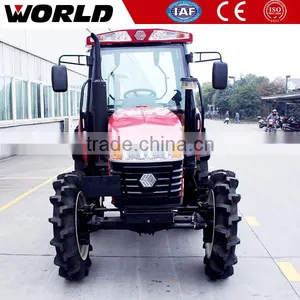 Compact China Made 70HP 4WD Agricultural Farm Tractor Price thumbnail-1