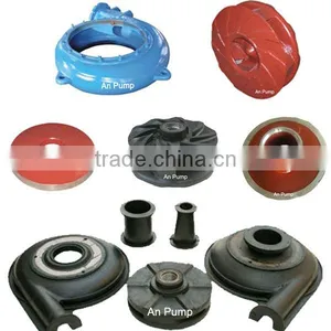 Big Heavy Duty Slurry Pump Parts, Metal and Rubber Material thumbnail-1