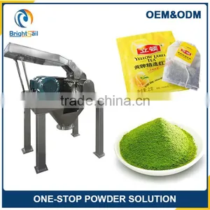 Hot Sale Tea Leaf Mill Machine Tea Bag Making Machine Leaf Hammer Mill thumbnail-1