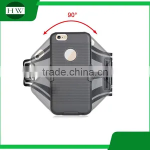 90 Degree Rotation Mobile Phone Running Armband Case thumbnail-4