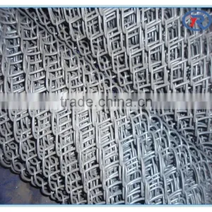 China Supplier Cheap Galvanized and PVC Coated Diamond Mesh Decorative Chain Wire Chain Link Fence thumbnail-4