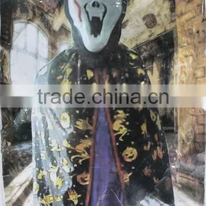Halloween Vampire Cape Pumpkin Witch Skull Cape thumbnail-1