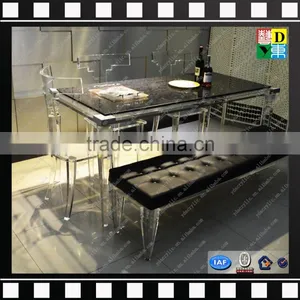 Wholesale Home Acrylic Furniture Acrylic Leg Sofa Bench From Shenzhen Yidong thumbnail-1