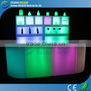 Straight LED Bar Counter Set GLACS/Music/Linght Control thumbnail-1