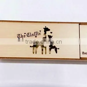 Hot Selling Large Capacity Cheap Custom Pattern Student Wooden Pencil Case thumbnail-2