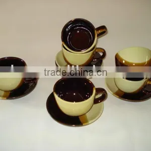 8pcs Ceramic Tea Cup Set thumbnail-1