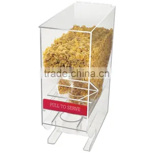 Eco-friendly Wholesale Acrylic Lucite Cereal Container Box thumbnail-3