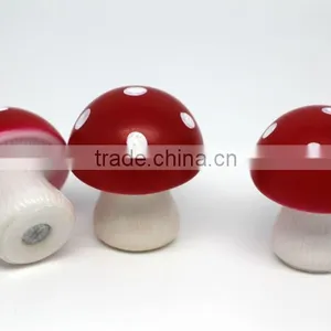 Fancy Mushroom Refrigerator Magnet , Kids Refrigerator Magnets , Cute Refrigerator Magnets thumbnail-1