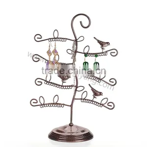 Metal Display Stand for Jewelry Bird Earrings Holder thumbnail-2