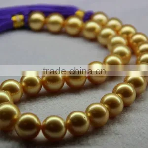 Wholesale AAA 13-14mm Golden Color South Sea Pearl Strands thumbnail-1