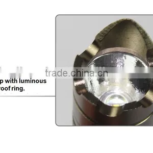 Glare Light Camping&Hiking Flashlight 18650 Led Aerospace Alluminium Alloy Warning Light Emergency Torch thumbnail-3