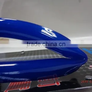 Professional Bendable Silicone Blue Swimming Frontal Snorkel for Adult, US Patened(SK-300) thumbnail-2