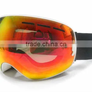TPU Frame and Smoke REVO Red Lens Ski Goggle With CE and FDA Certificate thumbnail-1