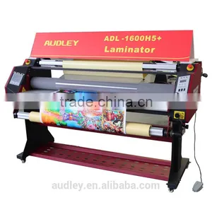 Audley 1600H5 Professionally Produce Auto Pneumatic One Side Cold Thermal Hot Roll Laminating Machine thumbnail-3