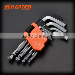 Professional 9pcs Short Ball Point Hex Key Wrench thumbnail-1