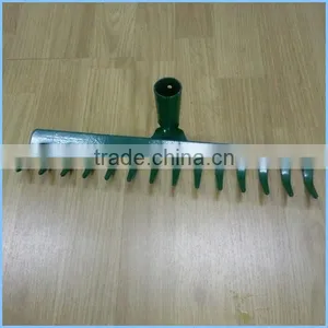 8-14 Teeth Steel Bow Rake Head for Gardening thumbnail-1