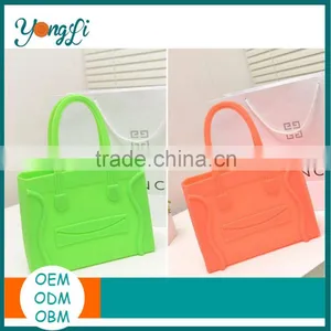 Hot Selling Rubber Silicon Fashion Handbag thumbnail-3