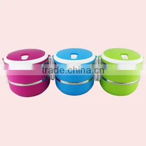 Hot Selling Double Wall Stainless Steel Insulated Lunch Box With Lock thumbnail-5