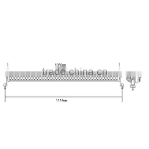42inch 240w Led Light Bars Offroad Truck Agricultural LED Headlight Bars thumbnail-4