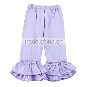 Wholesale Icing Ruffle Raglan Christmas Pants Raglan Baseball Pants Girls Ruffle Leggings thumbnail-3