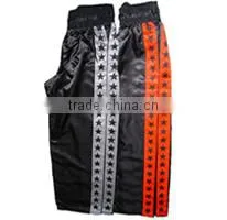 Black Color Boxing Trouser With Orange Stripes thumbnail-1
