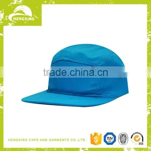 Custom Galaxy Print Strap Back 5 Panel Cap/ 5 Panel Cap With Woven Tag On The Front/Custom 5 Panel Campping Cap thumbnail-1