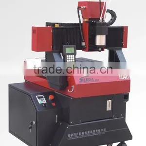 HEFEI SUDA SD5040 MINI CNC ROUTER MACHINERY MINI ENGRAVER CUTTER ROUTER thumbnail-1