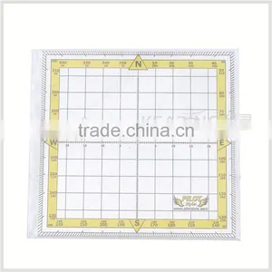 Transponder Codes Square Protractor Set,measure a Distance Square Set, Black Color Printing#KPP-6 thumbnail-1