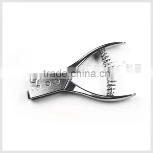 Metal Pattern Notcher Punching Hole ( 1/4'' * 1/16 '' ) Overall Casting Alloy Notcher # 45N-C thumbnail-1