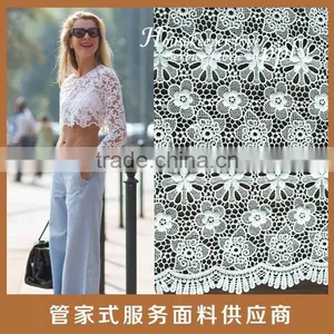 Embroidered Fabric Dress Embroidery Swiss Voile Lace Embroidery Lace thumbnail-2