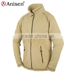 Outdoor Explorer Warm Keeper Mens Camel Fleece Jacket thumbnail-1