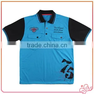 Promotion Bulk Wholesale Cheap Short Sleeve Men Polo Shirt Pockets Custom Logo Simple Style thumbnail-1