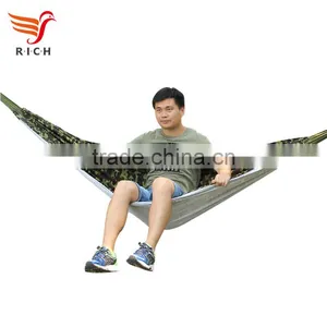 T29 Camping Cotton Canvas Camouflage Double Hammock for Sale thumbnail-4