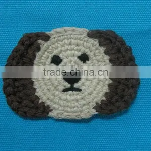 Crochet Cotton Lion Animal Applique thumbnail-1