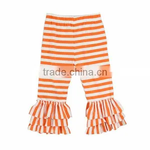 Kaiyo 2015 New Style Wholesale Striped Benny Ruffle Pants thumbnail-2