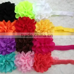 Baby Headbands, Newborn Headbands, Infant Headbands, Toddler Headbands, Girls Headbands, Flower Puff Headbands thumbnail-1