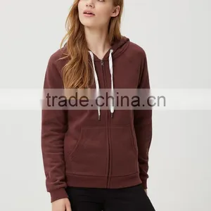 2016 Wens Fashion Girls Slim Fit Hoodie With the Zipper Long Fit Hoodie&sweatshirt thumbnail-5