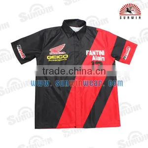 Custom Blank Motorcycling Jerseys / Motocycle Uniform With Sublimation Printing thumbnail-2