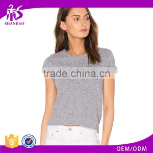 2018 Guangzhou Shandao Garment Factory OEM Service Summer Hot Style 160g 100% Cotton Short Sleeve O-Neck T Shirt Wholesale thumbnail-1