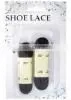 Single Package Black Cotton Round Shoe Laces thumbnail-1