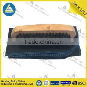 Poartable Shoe Shine Bags With Pig'hair Wooden Shoe Brushes and Cleaning Cloth thumbnail-5