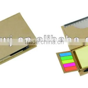Sticky Notepad With Pend and Ruler thumbnail-1
