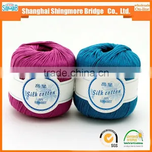 China Eco Friendly Top Wholesale Cotton Acrylic Mixed Yarn for Baby Knitting thumbnail-1
