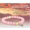Madagascar Pink Crystal Bracelet Natural for Lover Birthday Gift Natural Crystal+DIY Creation thumbnail-1