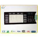 Bright Silver Embossing Button Membrane Switch Panel Keyboard With Tiny Color Windows thumbnail-1