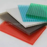 XINHAI Bayer Cheap Price Plastic 3.8mm Thickness Hollow Policarbonate Panel thumbnail-1