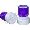 Dual Foam Round Pre Inked Rubber Stamps, Notary Stamp, Monogram Stamps With Blue Handle thumbnail-1